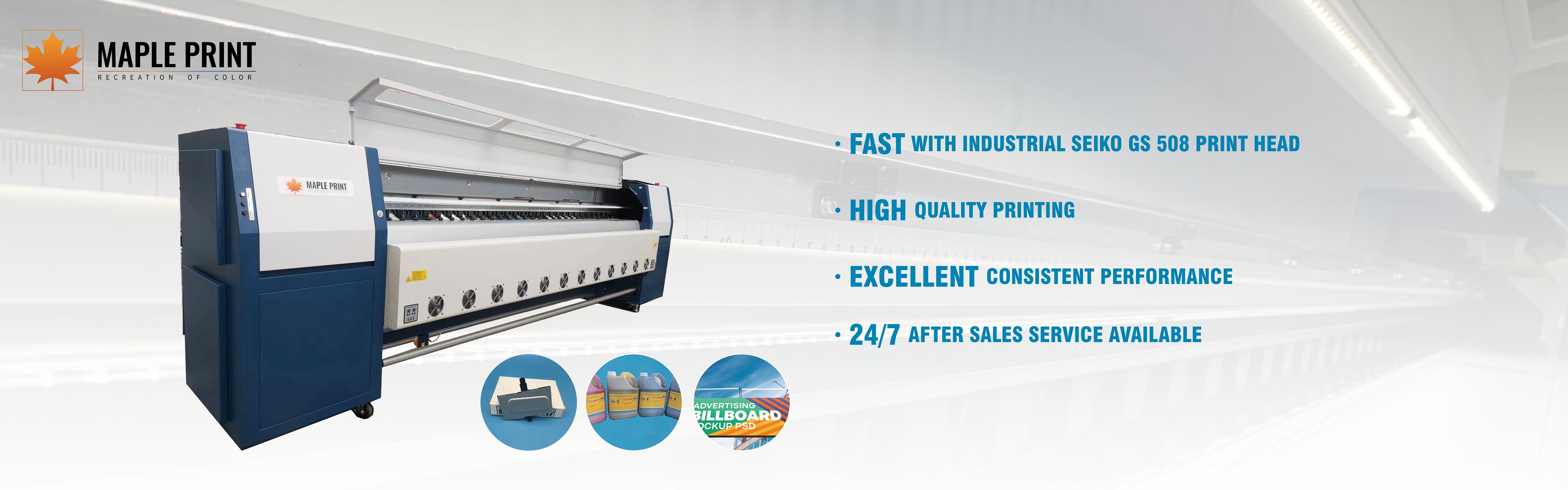 SOLVENT PRINTER BANNER