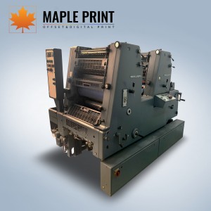 Используемые цвета Heidelberg GTO52-2
